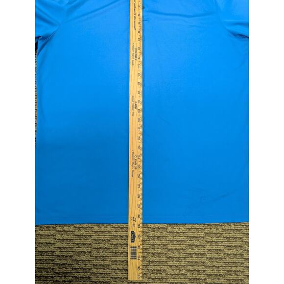 Nike Golf Dri-FIT Polo Shirt Light Blue XL Caledon Woods Club Standard Fit - Picture 6 of 8